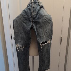 AGolde Distressed Jeans